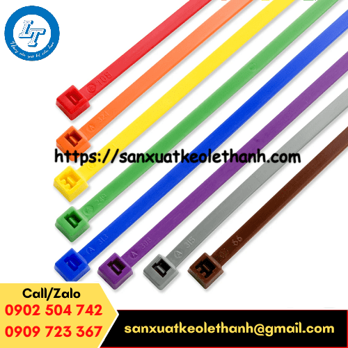 Dây rút nhựa nhiều màu Dây rút nhựa nhiều màu
