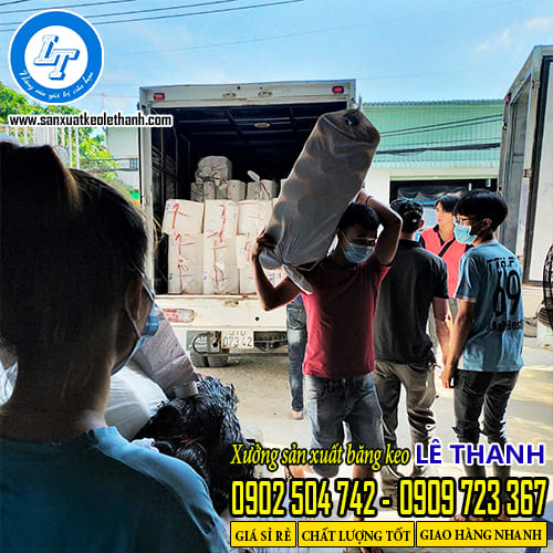 Đội ngũ giao hàng của Lê Thanh