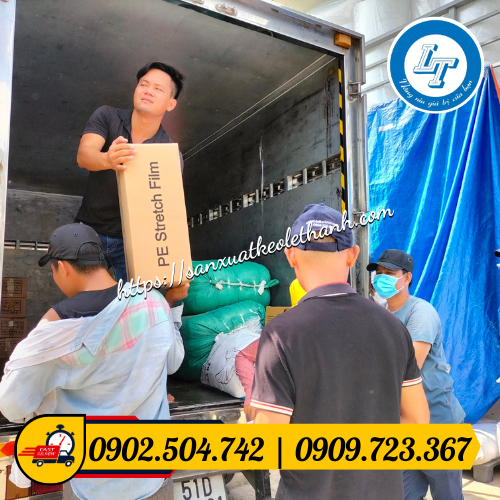 Đội ngũ giao hàng màng pe tại HCM Đội ngũ giao hàng màng pe tại HCM