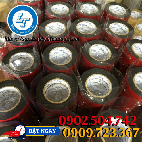 Giá sỉ băng keo mút xốp đỏ đen Giá sỉ băng keo mút xốp đỏ đen
