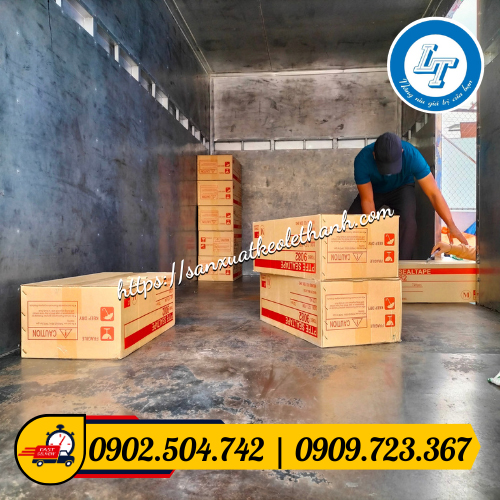 Giao 15 thùng băng keo cao su non Giao 15 thùng băng keo cao su non