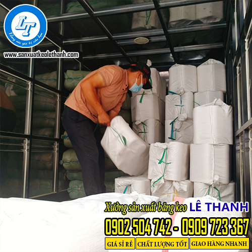 Vận chuyển băng keo màu 100y, 200y, 300y giao cho khách