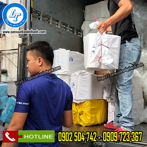 Giao hàng băng keo vải xám Giao hàng băng keo vải xám