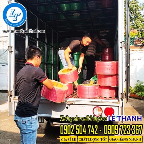 Giao hàng dây đai nhựa