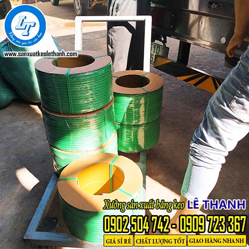 Dây đai nhựa pp màu xanh lá