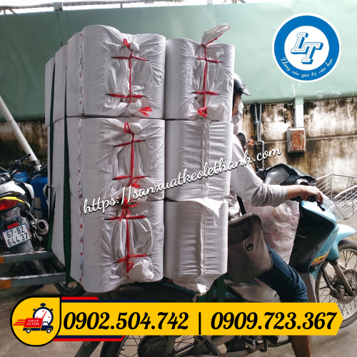 Giao lẻ 6 bao băng keo in chữ Giao lẻ 6 bao băng keo in chữ