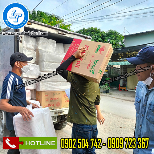 Giao thùng hàng giấy bạc nướng Giao thùng hàng giấy bạc nướng