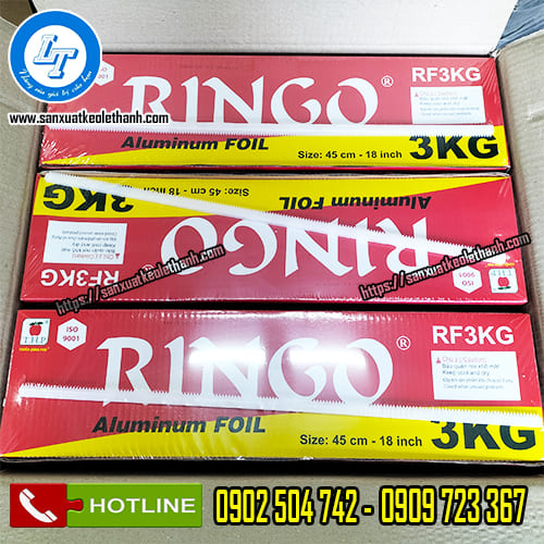 Giấy bạc nướng cuộn to, thùng 3 cuộn