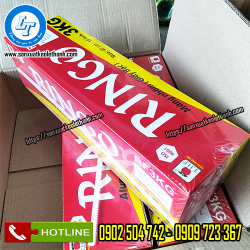 Giấy bạc nướng hiệu Ringo cuộn to 3kg