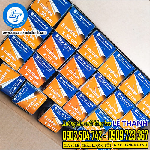 Giấy chống dính làm bánh cuộn nhỏ