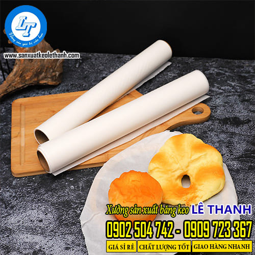 Giấy chống dính được dùng để làm bánh, khuôn bánh