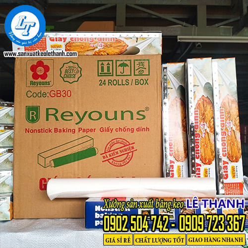 Giấy chống dính giá rẻ, chất lượng, an toàn