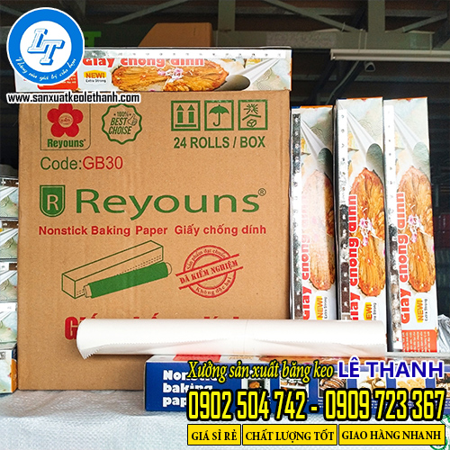 Giấy nến nướng bánh giá sỉ lẻ Lê Thanh