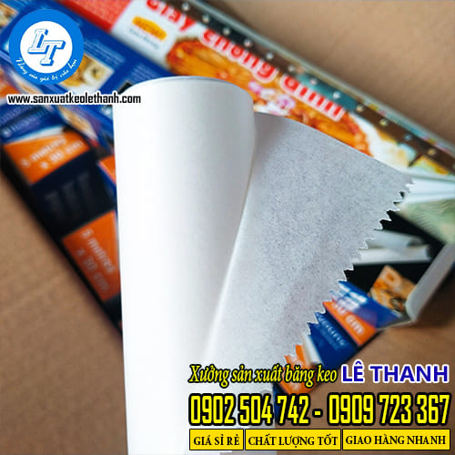 Giấy nến được làm từ 100% bột giấy tại Lê Thanh