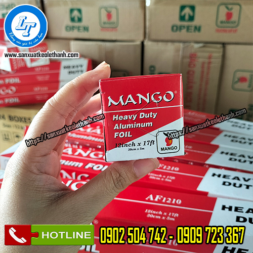 Chọn giấy bạc nướng cuộn nhỏ cho gia đình