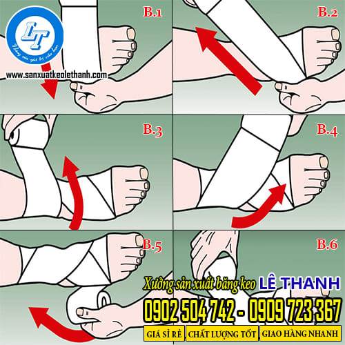 Cách quấn băng keo thể thao