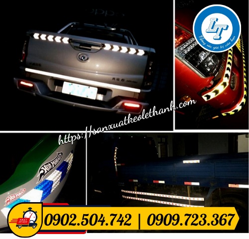 Ứng dụng của băng keo phản quang Ứng dụng của băng keo phản quang
