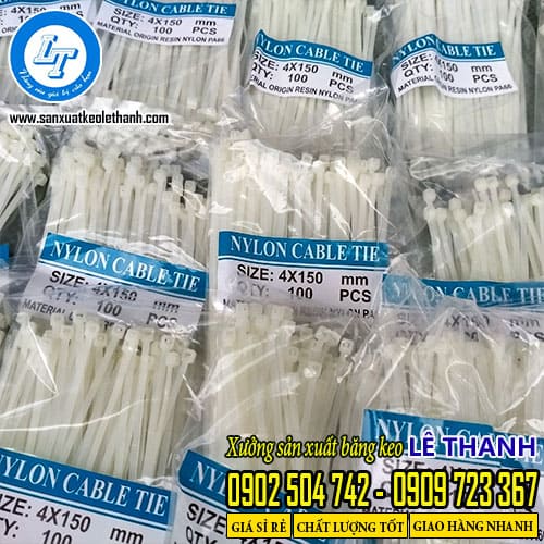 Lạt nhựa trắng 1,5 tấc