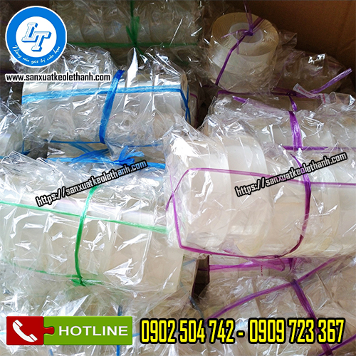 Lê Thanh chuyên bỏ sỉ băng keo 2 mặt trong suốt