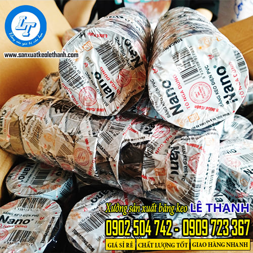 Băng keo điện nano Tô Nga Dũng lốc 10 cuộn
