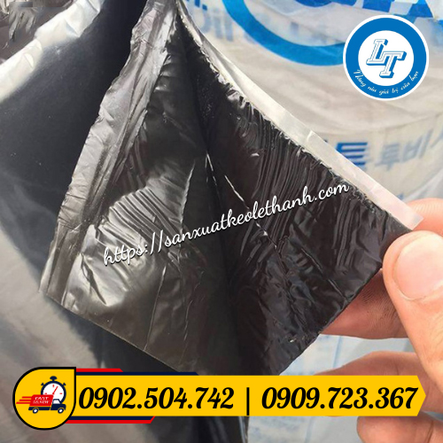 Lớp keo dính chất lượng của băng keo chống thấm  Lớp keo dính chất lượng của băng keo chống thấm