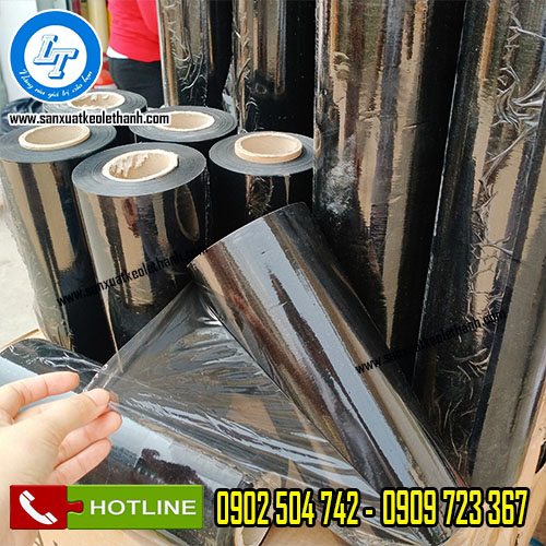 Lớp màng pe đen có độ dày 17 micron