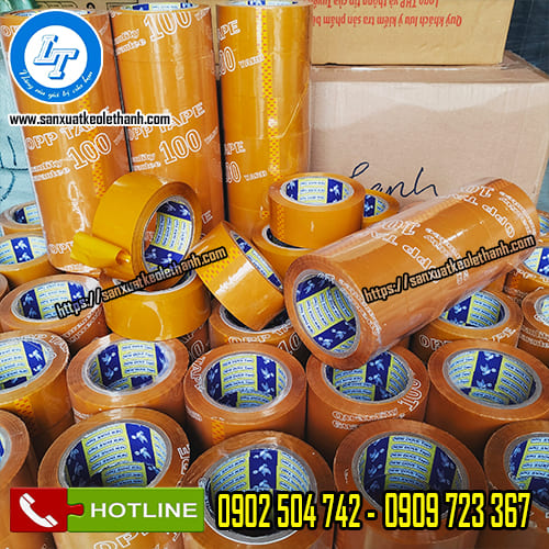 Lựa chọn băng keo đục theo chiều dài và độ dày của băng keo