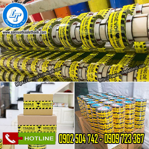 Lựa chọn băng keo niêm phong chất lượng tại xưởng