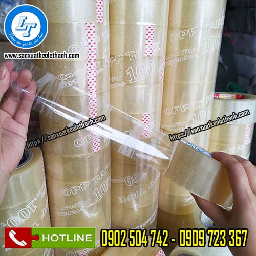 Băng keo trong độ dính 50mic
