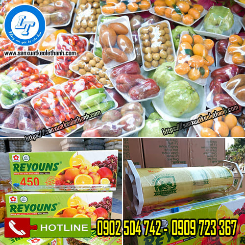 Màng bọc thực phẩm giúp bảo quản thức ăn an toàn vệ sinh hơn