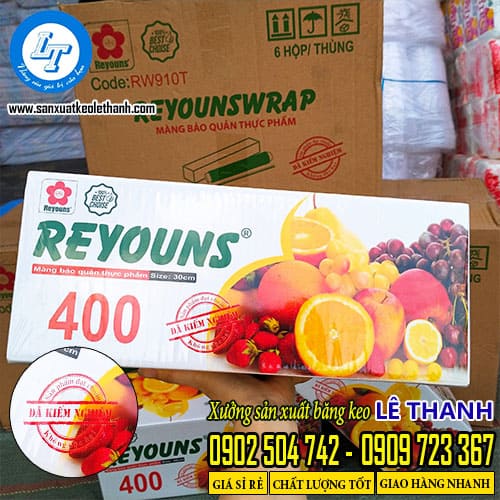 Màng bọc thực phẩm có sự kiểm định về chất lượng