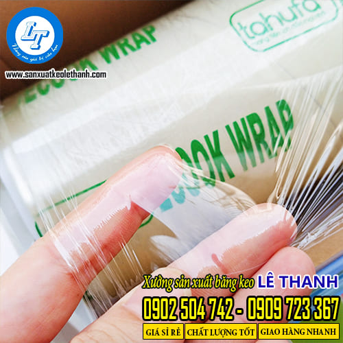 Màng bọc thực phẩm mềm mịn, dẻo dai