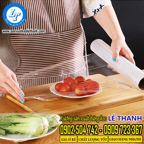 Màng bọc thực phẩm giữ cho thức ăn được tươi ngon