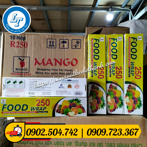 Màng bọc thực phẩm cuộn 250 Màng bọc thực phẩm cuộn 250