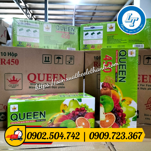 Màng bọc thực phẩm cuộn 450 Màng bọc thực phẩm cuộn 450