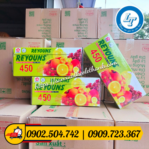 Màng bọc thực phẩm R450 Màng bọc thực phẩm R450
