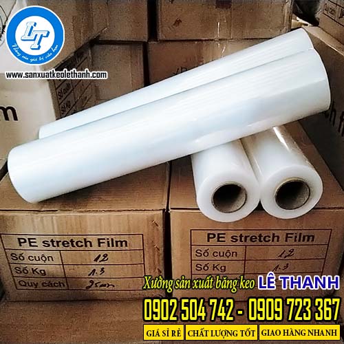 Màng pe trắng cuộn 50cm