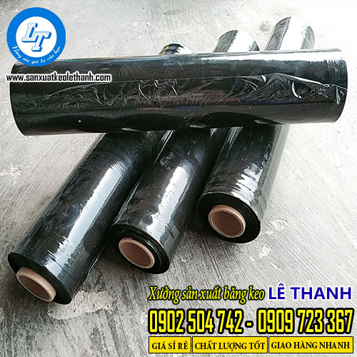 Màng pe bọc hàng màu đen