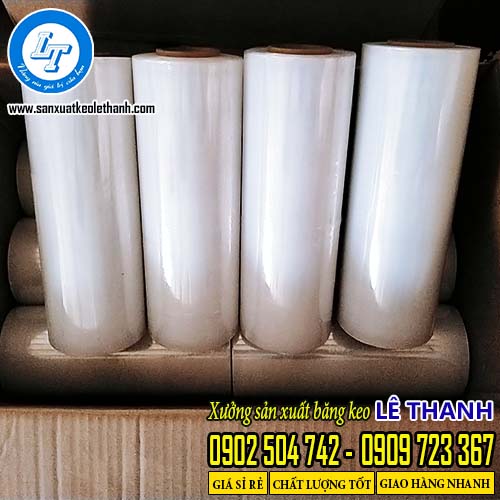 Màng pe trắng cuộn 25cm