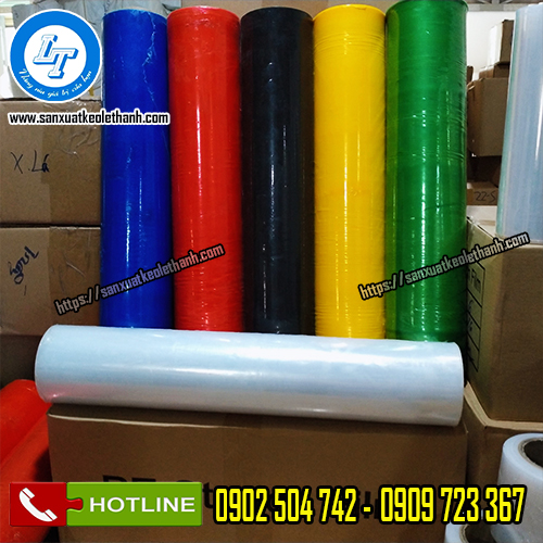 Màng pe màu 50cm giá sỉ rẻ Lê Thanh Màng pe màu 50cm giá sỉ rẻ Lê Thanh