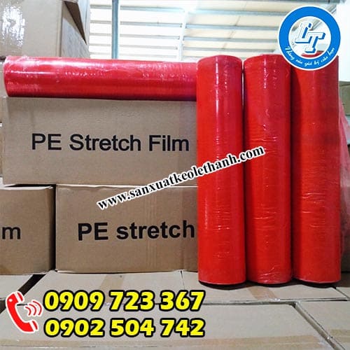 Màng pe màu đỏ 50cm