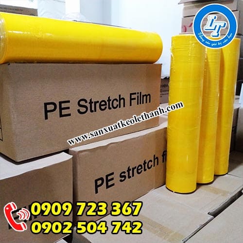 Màng pe màu vàng 50cm