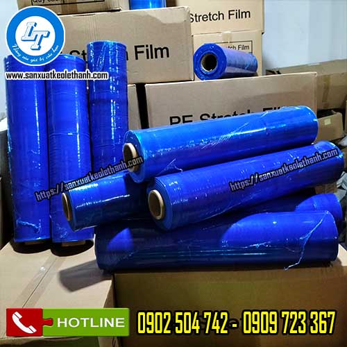 Màng pe màu xanh dương 50cm Màng pe màu xanh dương 50cm