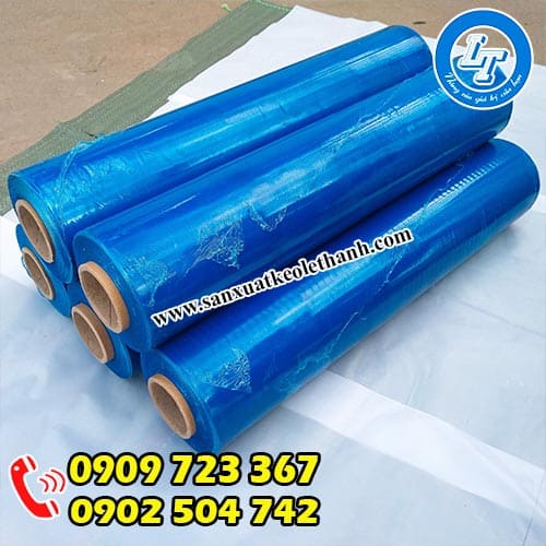 Màng pe màu xanh dương 50cm