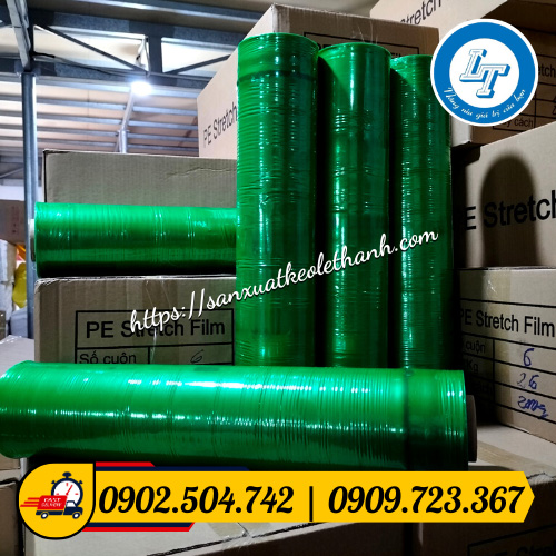 Màng pe màu xanh lá 50cm Màng pe màu xanh lá 50cm