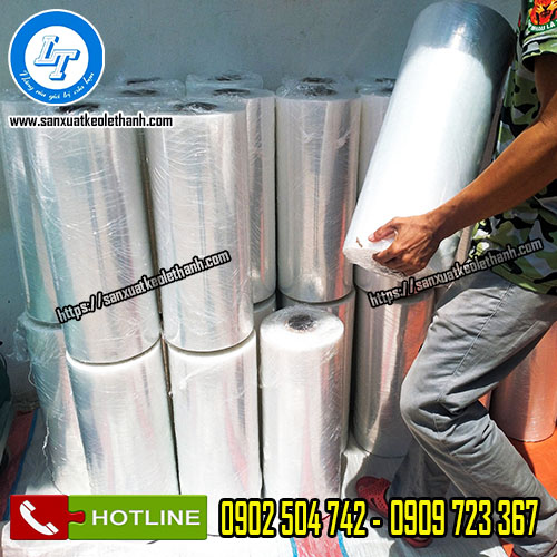 Màng pe quấn máy cuộn to 16,5kg
