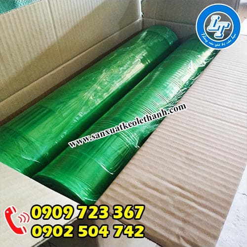 Màng pe màu xanh lá 50cm