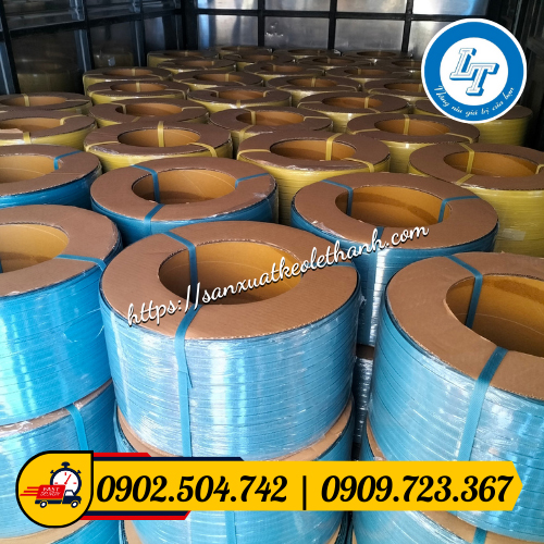 Dây đai nhựa pp màu giá rẻ Dây đai nhựa pp màu giá rẻ