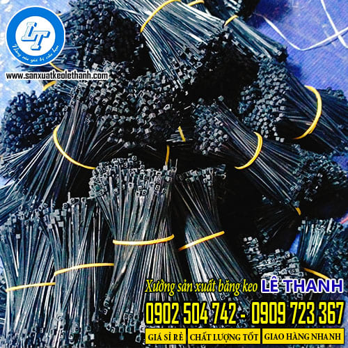 Lạt nhựa đen 1 tấc