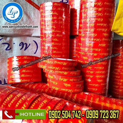 Nguồn sỉ băng keo chúc mừng năm mới chất lượng
